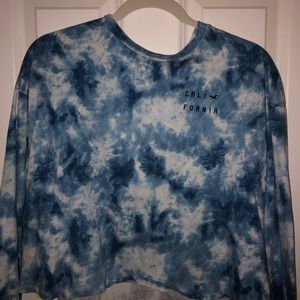 long sleeve the dye hollister top!